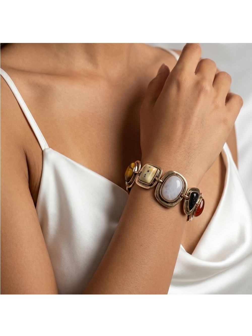 Thick bracelets for women, thick jewelry, bohemian jewelry, vintage style, golde